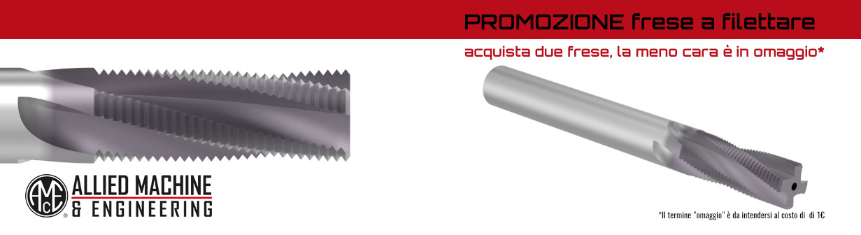 Promozione frese a filettare