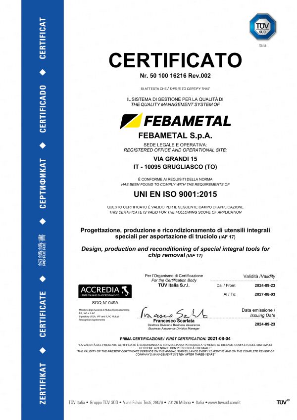 TUV ISO9001
